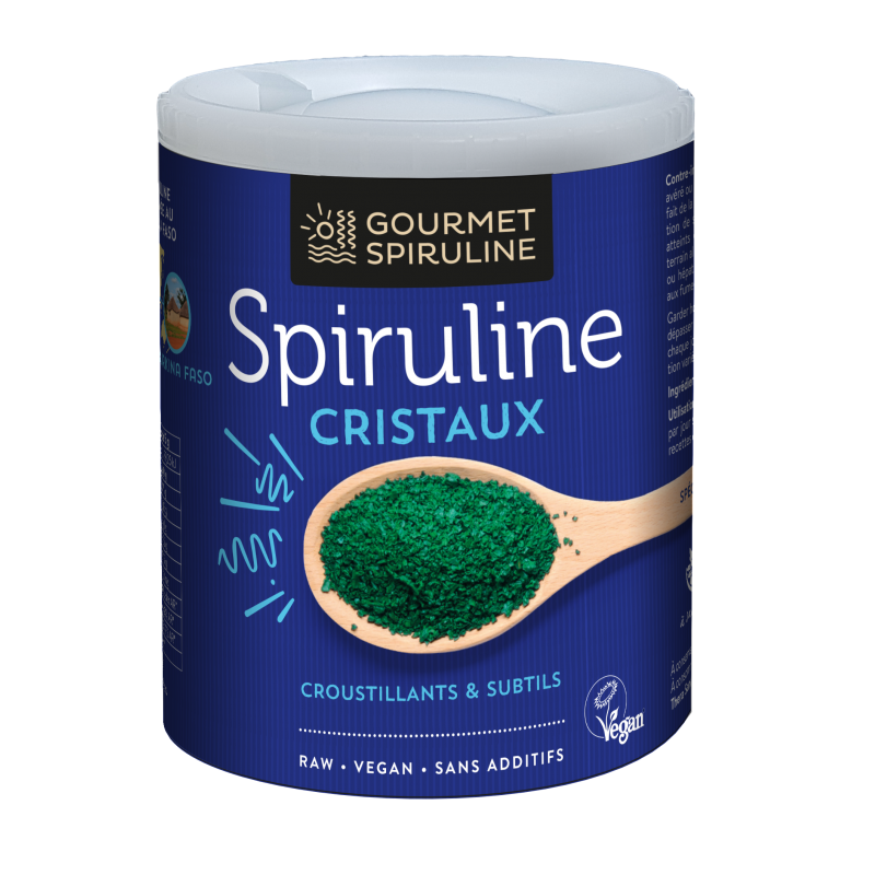 spiruline, cristaux, cuisine spiruline, cristaux, cuisine