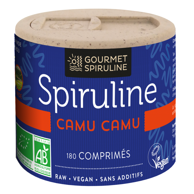 spiruline, camu camu, bio, vitalité spiruline, camu camu, bio, vitalité