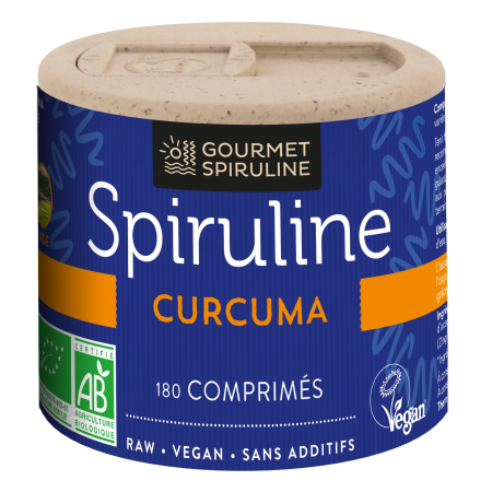 spiruline, curcuma, bio, vitalité