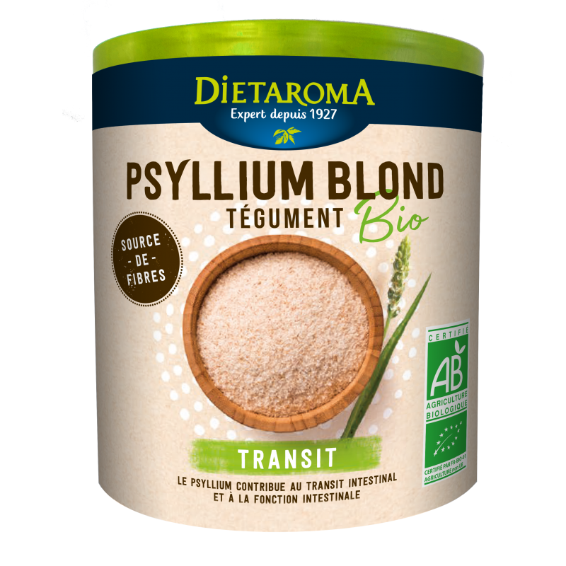 Psyllium Blond Bio 150g - Transit intestinal - Dietaroma