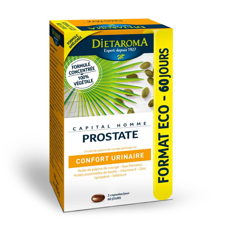 Capital homme prostate - confort urinaire chez l'homme.