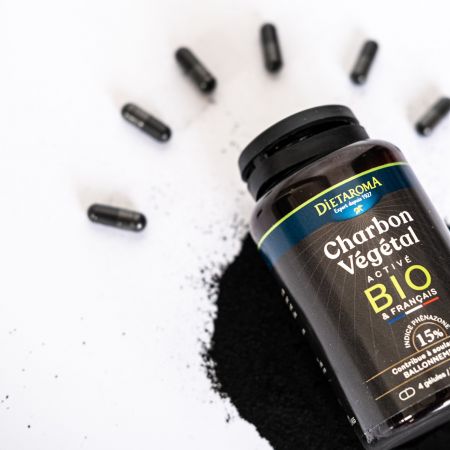 Charbon Végétal Activé Bio et français - Dietaroma